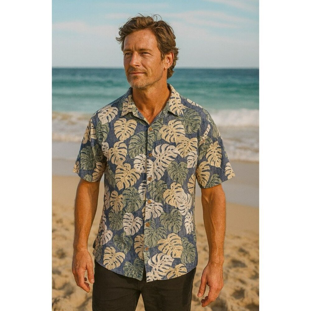Vintage Cooke Street Honolulu Hawaiian Shirt XL EUC